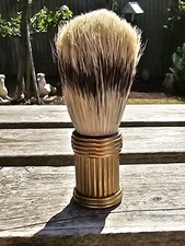 Vintage Brass Handle Shaving