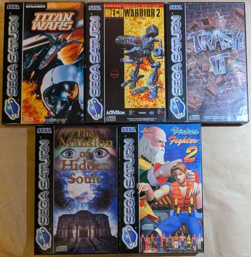 Sega saturn game bundle - sega,