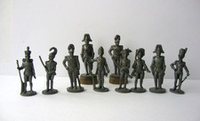 Vintage Metal Soldiers Weatair 40 mm scale Napoleonic Models X 10 figures