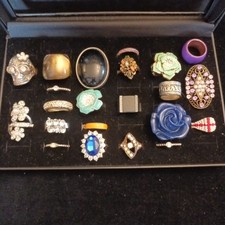 Costume Jewellery Rings Bundle Joblot Rings
