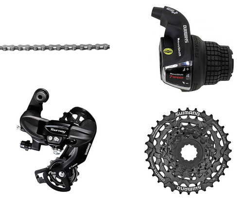 Shimano tourney 7 speed - shimano, x