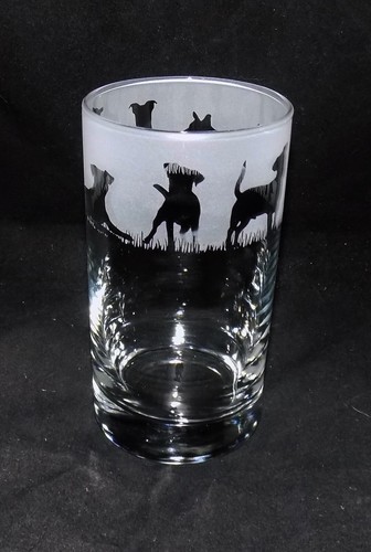 New jack russell hand - hand, etched