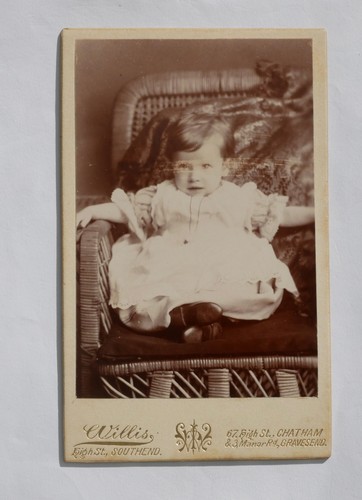 Cdv victorian infant - of,