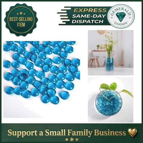 Polished sea blue - polished, glass