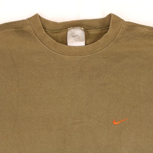Nike vtg 90s brown - vtg, embroidered