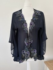 Lipsy Navy Embellished Beaded