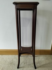 Antique Edwardian Inlaid satin