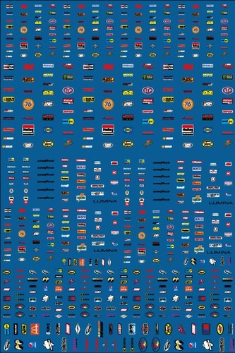 Water decals 18 - to, 1/18