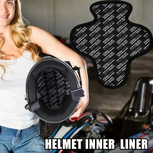 Motorcycle helmet liner anti - liner,