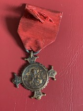 Vintage French Catholic medal
