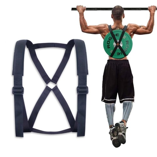 Weighted vest strap - strap, barbell