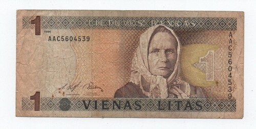Lithuania litas 1994 - litas,