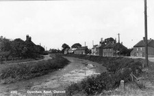 Downham Road Outwell Nr Upwell Wisbech unused RP old pc