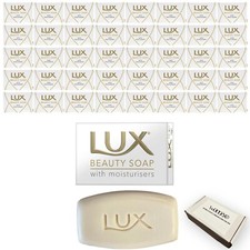 25 X Lux Pro Formula Beauty Guest Soap with Moisturisers - Supplied in a Wood...