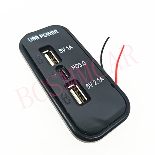 Port 18w type - 3, usb