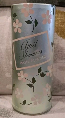 Vtg april showers talc cheramy - april,