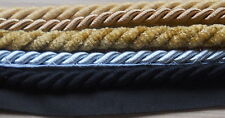 FLANGED CORD X 1M - UPHOLSTERY/ FURNISHINGS- CHOOSE YOUR COLOUR- APROX 7MM CORD 