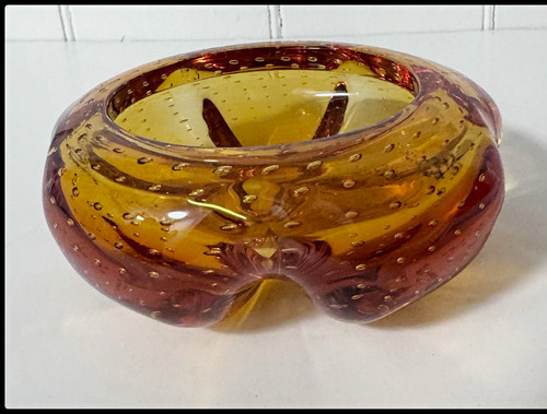 Whitefriars amber thick walled - whitefriars,