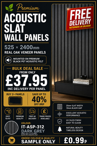 Sale slats wall - sale, wooden