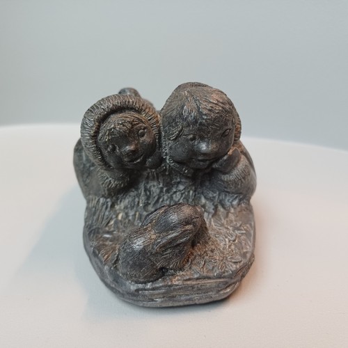 Wolf original sculpture made - a,