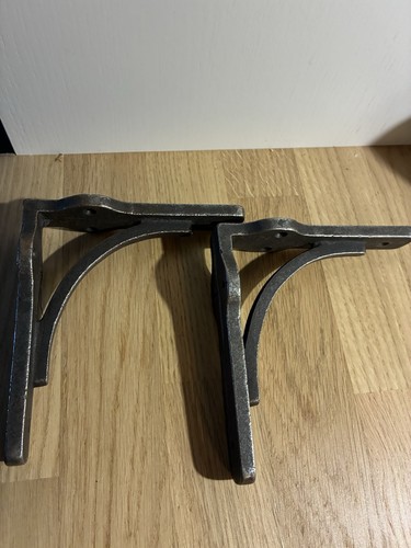 Pair antique vintage cast - antique,