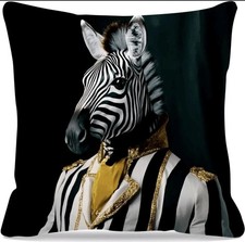 Quirky Zebra wearing a suit