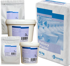 Pottery Plaster  - Ceramics, Slip Casting, Pottery Moulds 1kg .. 3kg Bags/Tubs..