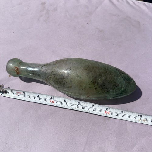 Antique torpedo green - torpedo, glass