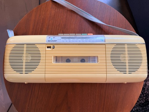 Vtg 80s yellow sharp - 80s, (y)