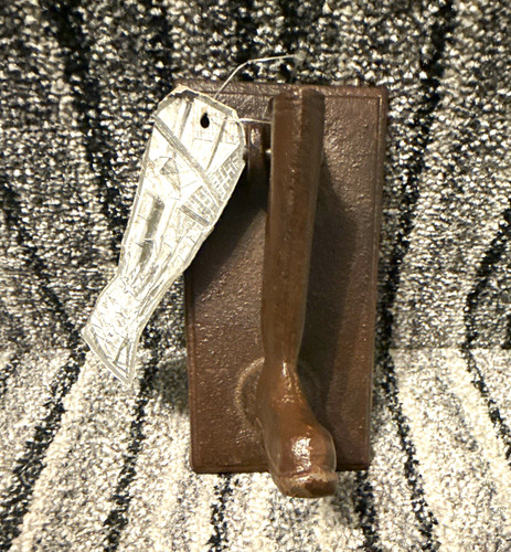 Cast iron boot leg - iron,