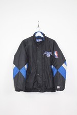 STARTER 90'S VINTAGE ORLANDO MAGIC NBA AUTHENTIC BOMBER JACKET,RETRO,SIZE:MEDIUM