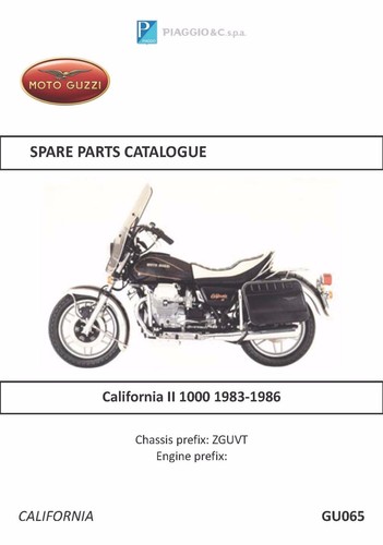 Moto guzzi parts manual - guzzi,