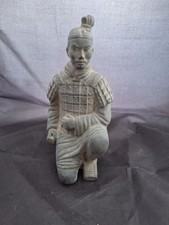 TERRACOTTA WARRIOR FROM EXHIBITION IN LONDON 1987 TO 1988. ORIGINAL ITEM.