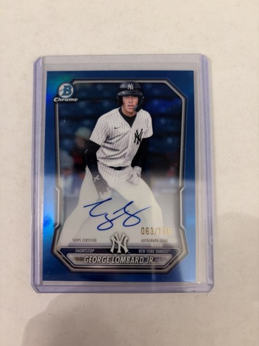 2026 bowman chrome george - bowman,