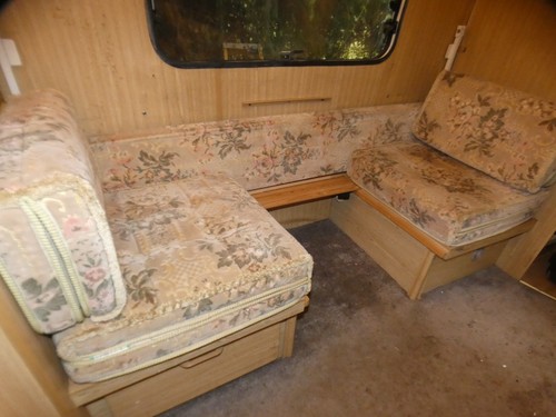 Caravan folding seat - folding,