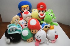 Assorted Nintendo Mario Plush