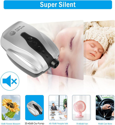 Aquarium air pump - pump, fish