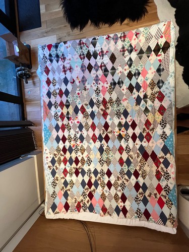 Antique patwork quilt - antique,