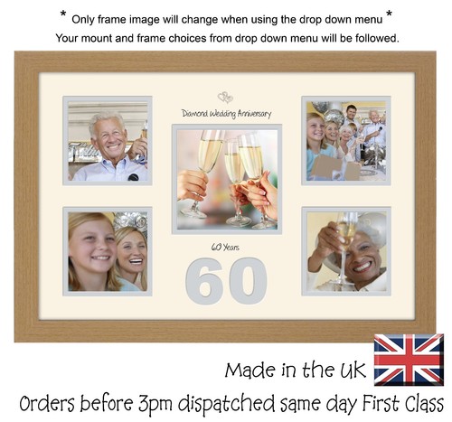 60th anniversary photo - 60th, frame