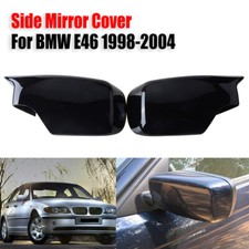Pair Gloss Black Wing Mirror