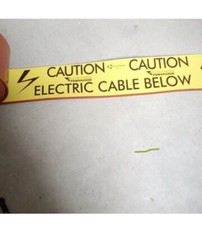 1M ONE METRE ELECTRIC WARNING