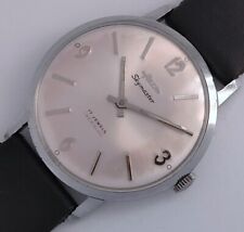 17  JEWELS SWISS MADE FELCA SKYMASTER MEN'S WIND UP VINTAGE WATCH