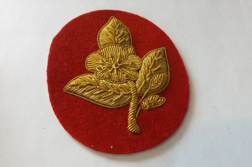Military cloth bullion badge - military, cloth/bullion