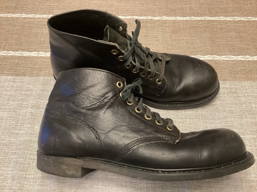 Vintage military steel toe low - vintage,
