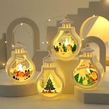Christmas Candle Lamp Romantic