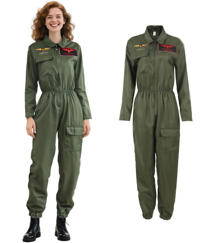 Womens aviator top gun - womens,