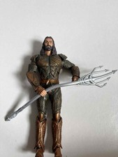 Aquaman Figure Toy DC Justice League Movie 6" Poseable Articulated With Trident