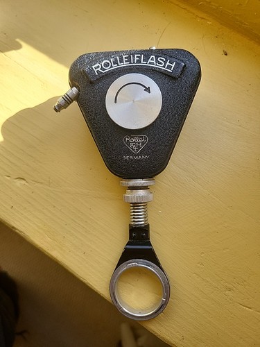 Vintage rolleiflash flash unit - vintage,