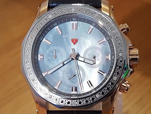 Mens rose gold swiss - rose-gold, legend