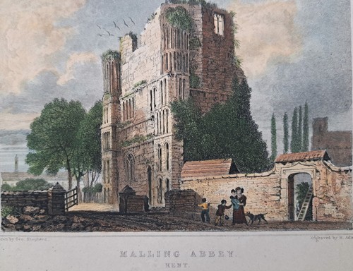 Malling abbey west - malling,